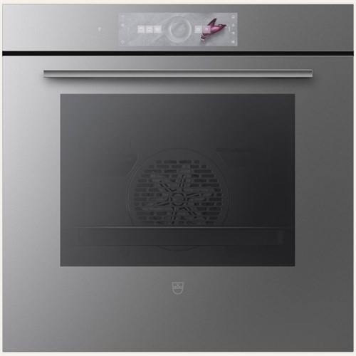 Lò nướng V-zug Combair V6000 60P AutoDoor Platinum - Làm sạch nhiệt phân 